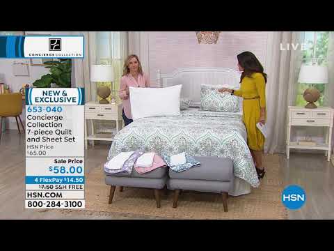 HSN | Bedding Essentials 08.15.2019 - 11 AM