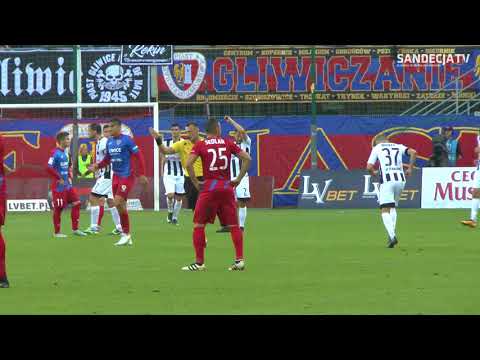 2017-10-14 Piast Gliwice - Sandecja 2-2 (1-1), kulisy meczu