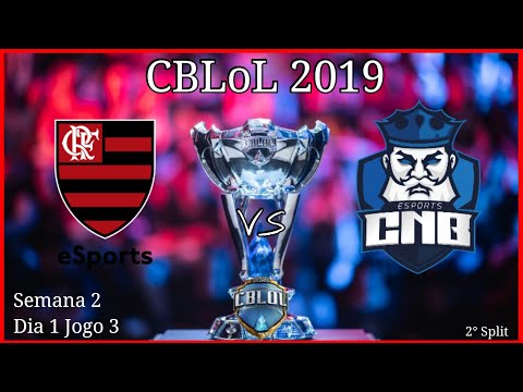 CBLoL 2019 CNB vs Flamengo HIGHLIGHTS do Jogo 3.