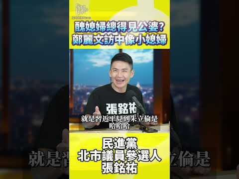 鄭麗文訪中國挨批「像小媳婦」！