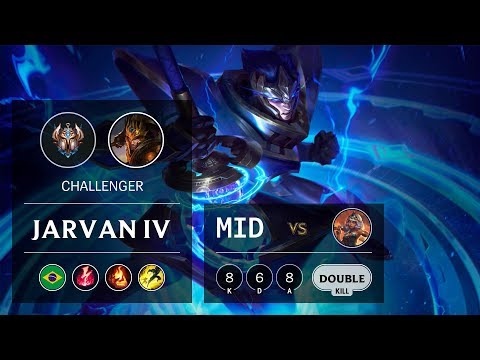 Jarvan IV Mid vs Qiyana - BR Challenger Patch 9.18