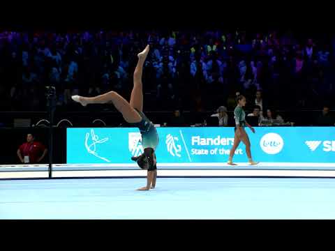 MARTINS Filipa (POR)_2023 Artistic Worlds, Antwerp (BEL)_Qualifications_Floor Exercise
