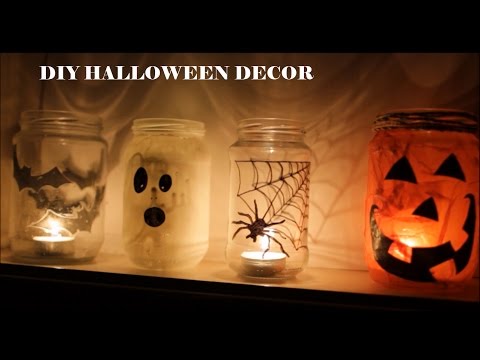 Halloween Decorations With Glass Jars - Instructables
