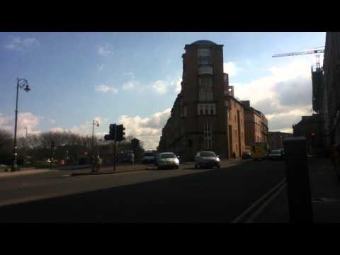 Ambulance Going To Yorkhill Glasgow