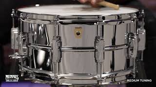 Video thumbnail for Ludwig 14x6.5 Supraphonic Snare Drum (LM402) by Memphis Drum Shop