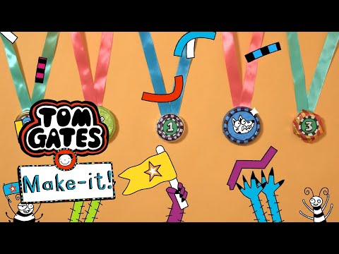 Make It Special ✂️ – Champ Medal | Tom Gates Brilliant World | Craft For Kids - Kids (6+), Kingdom Kids Zone - Tom Gates Brilliant World