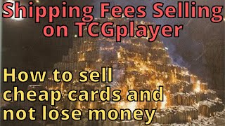 How I track shipping costs for TCGplayer sales.