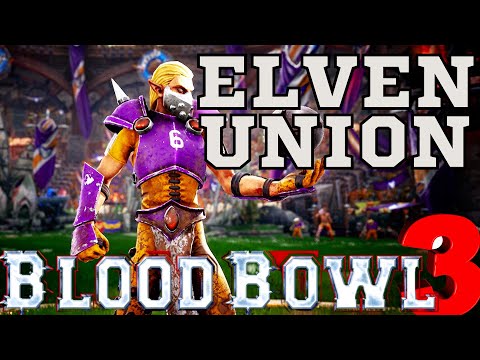 Blood Bowl 3 (2023) Elven Union Team Start
