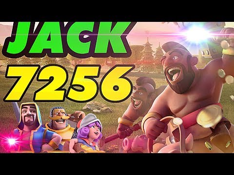 #3 Jack 7256 Hog Cycle 2.6 Gameplay | He is forever a legend - Clash Royale