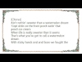 Guy Clark - Watermelon Dream Lyrics