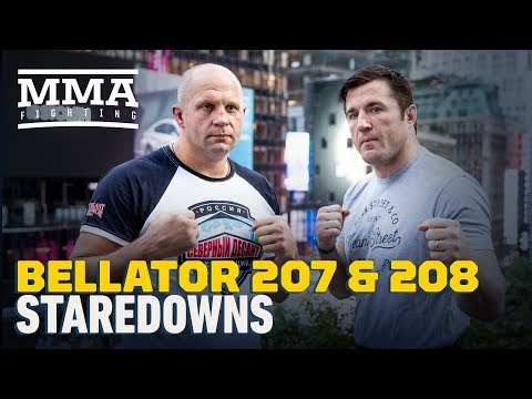 Bellator 207, 208 Workout Staredowns - MMA Fighting