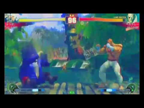 SF4 120708 - Happa(Rufus) vs Vega Curry(Sagat)