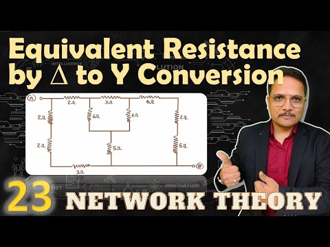 Equivalent Resistance Problem using Delta to Star Conversion