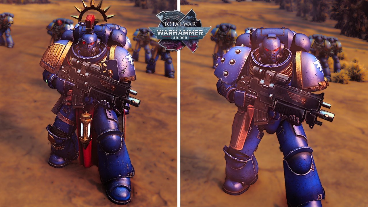 Total War Warhammer 40,000 Units Close-Up Details