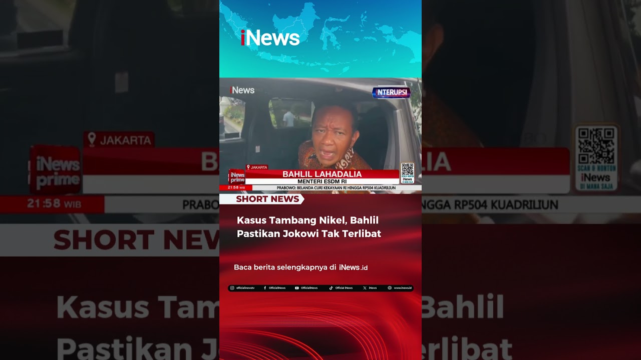 Kasus Tambang Nikel, Bahlil Pastikan Jokowi Tak Terlibat #shorts #jokowi