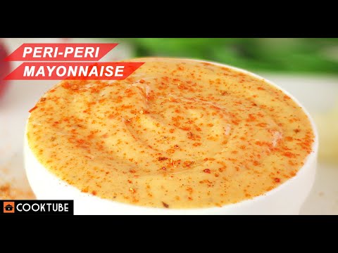 Homemade Peri-Peri Mayonnaise Recipe in 5 Minutes | How to Make Mayo at Home | Peri Peri Mayo Recipe
