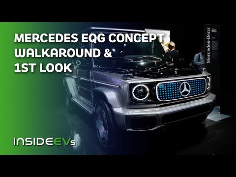Thumbnail for Mercedes-Benz EQG Concept (Electric G-Class): InsideEVs First Look Debut by Mercedes-Benz EQG