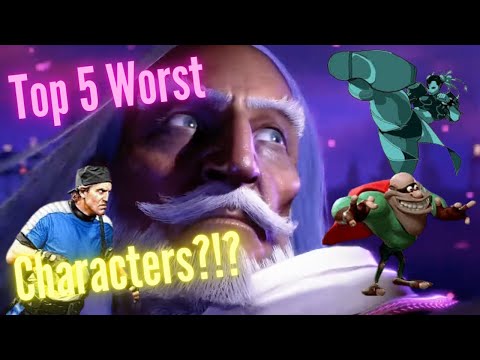 Top 5 Worst Fighting Game Characters, Ever?!?! Juan Bash Podcast - Episode 1