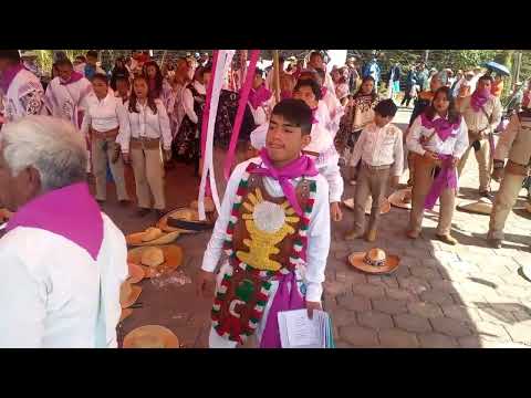 Canto de la Cruz/Danza de Arrieros Hacienda San Pedro de San Miguel Ameyalco,Lerma,Estado de México 