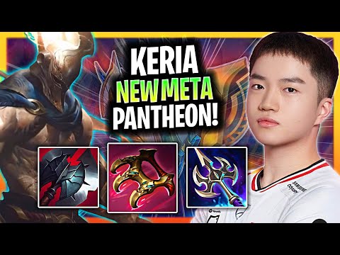 KERIA CRAZY NEW META PANTHEON! | T1 Keria Plays Pantheon Support vs Leona!  Season 2026