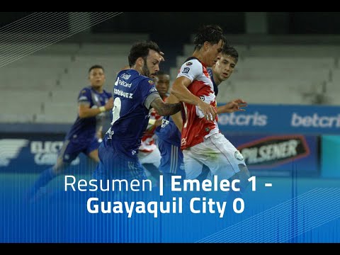 Resumen: Emelec 1 - Guayaquil City 0