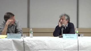 Adam Phillips in conversation with Andrew Miller