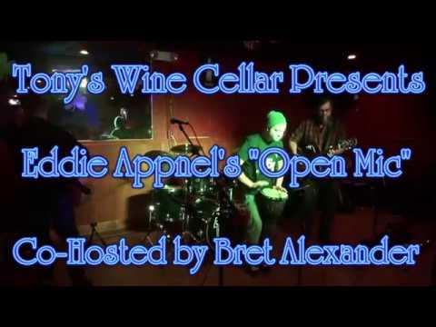 Eddie Appnel's 'Open Mic' - Tony's Wine Cellar - Pittston, Pa. (3-8-17)