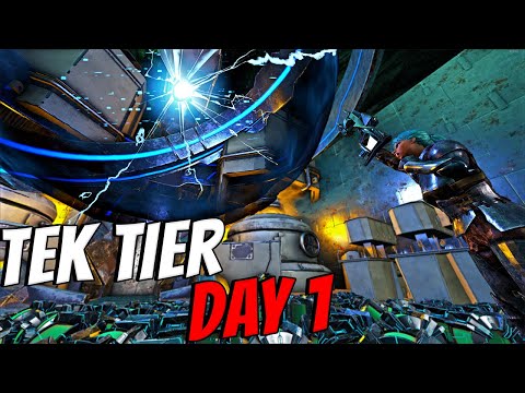 How We Unlocked TEK TIER Day 1 - Ark
