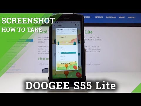 How to Take Screenshot in DOOGEE S55 Lite - Save & Edit Screenshot