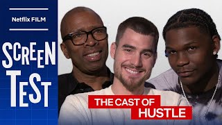 Hustle Cast Shares Their Favorite Adam Sandler Movies | Screen Test | Netflix video