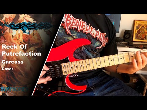 Carcass - Reek Of Putrefaction - Guitar Cover w/Solo (+Tabs)