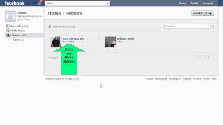 Promote Facebook Group Friend To Admin Status