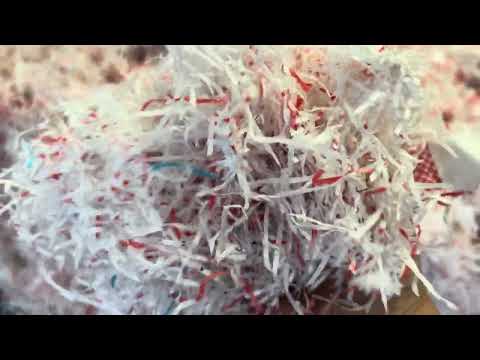 Nylon Woven Bag Pelletizing Machine | Pre-shipment Test Run Video