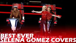 TOP 5 SELENA GOMEZ COVERS ON THE VOICE | BEST AUDITIONS