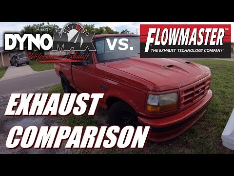 Exhaust Comparison: DYNOMAX Ultra Flow vs FLOMASTER Super 44