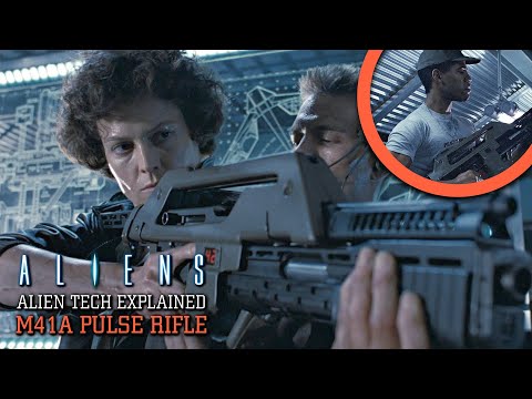 The M41A Pulse Rifle (Signature weapon of the Colonial Marines) - Alien Weapons Explained