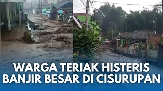 Download lagu BANJIR MENCEKAM Di Cisurupan Garut! Warga Histeris Disambut Teriakan Takbir Allahu Akbar... mp3