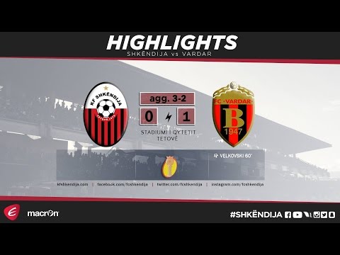 CUP 2016/2017 | Semi-final 2nd LEG |  Highlights | Shkëndija vs Vardar 0-1 (agg.3-2) | 19.04.2017
