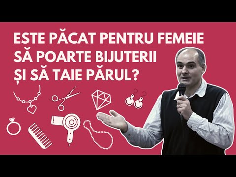 Tăierea părului și purtatul bijuteriilor. Ce spune Biblia? | Pastor Vasile Filat