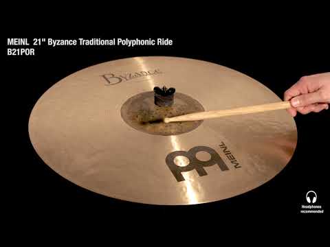 MEINL Byzance Traditional Polyphonic Ride 21 [B21POR] Bild 3