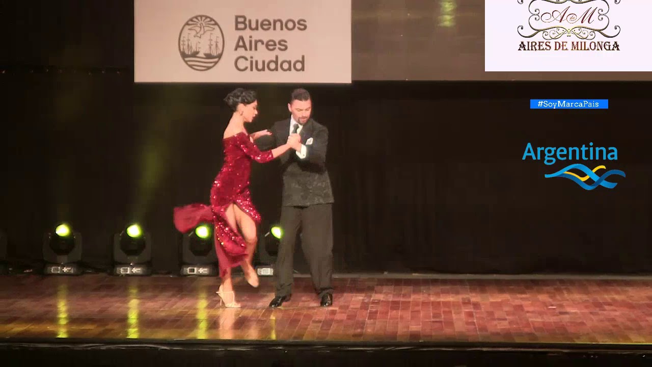 Mundial de Tango 2017, Final Escenario, Moscu, Rusia Dmitry Vasin, Sagdiana  Khamzina