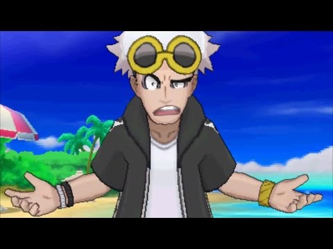 Pokemon Sun & Moon - All Guzma Encounters & Battles