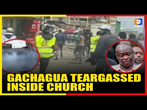 BREAKING: Gunshots as Chaos Erupt in Kariobangi North During Church Service Attended by Gachagua