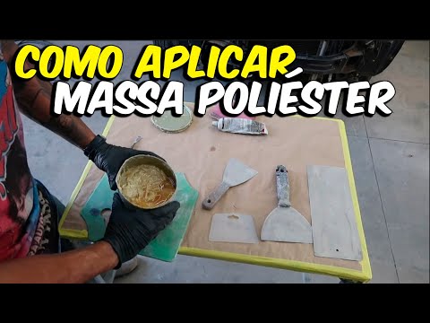 MASSA POLIÉSTER EM 3 PASSOS SIMPLES - FÁCIL e RÁPIDO!  APROVADO
