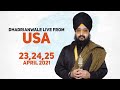 Dhadrianwale Live From Sikh Learning Center USA 23 April 2021 Day 1 Emm Pee