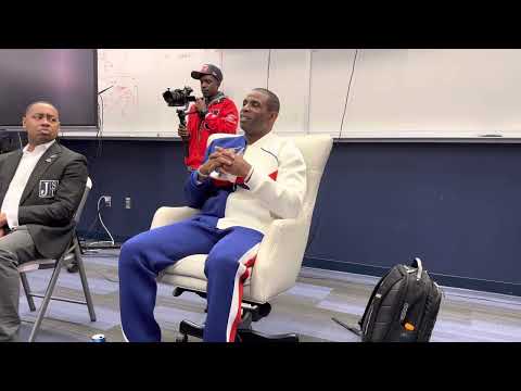Video Of Deion Sanders Tells Jackson State Players He's Leaving For Colorado