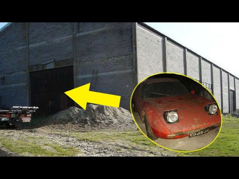 180 Classic Cars Found In An Abandoned Warehouse After 30 Years Of Neglect Are Worth Millions