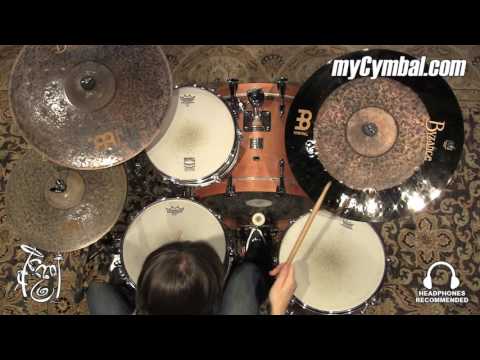 Meinl 22" Byzance Extra Dry Dual Crash-Ride Cymbal - 2285g (B22DUCR-1051716QQ)