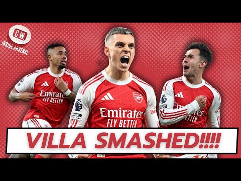 STATEMENT MADE! Arsenal SMASH Villa | Awesome Odegaard | Emery's tantrum | Player ratings