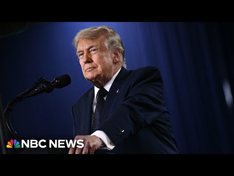 LIVE: Trump delivers remarks at Arlington National Cemetery | NBC News